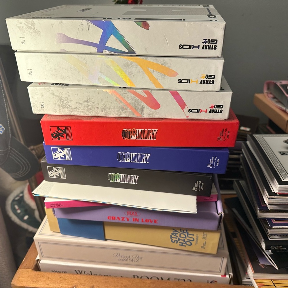 K-Pop Album Collection, mostly Straykids and other various artists ($3000 value)